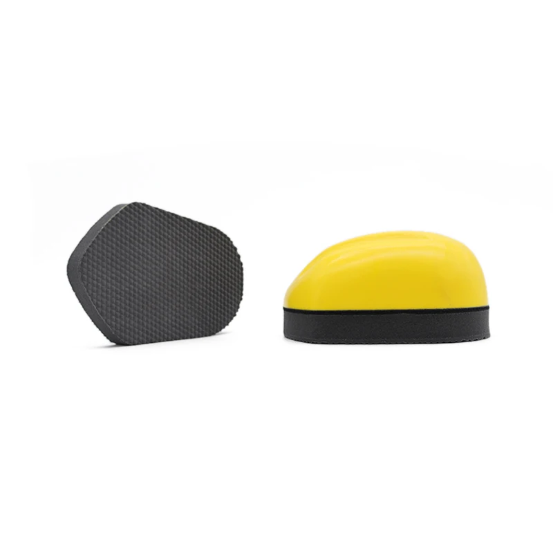 2pads and 1holder Волшебная глиняная губка для чистки автомобиля с резиновой ручкой 2 шт подушечки для удаления водяных пятен краски от брызг и железнодорожной пыли автохимия - Цвет: 2pads and 1holder