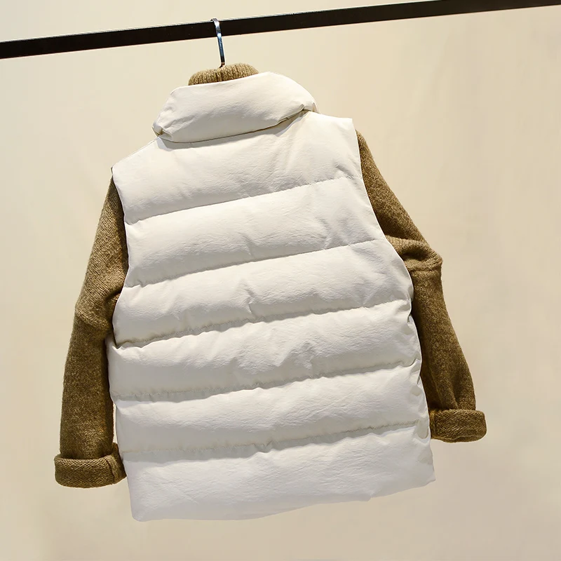 

Cheap wholesale 2019 new autumn winter Hot selling women's fashion casual female nice warm Vest Outerwear FP324