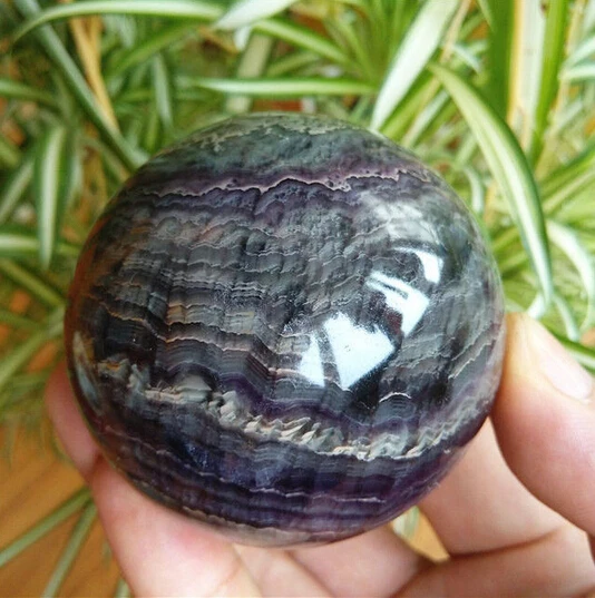 + 508 натуральный флюоритовый кварц хрустальный шар|Статуи и скульптуры| |