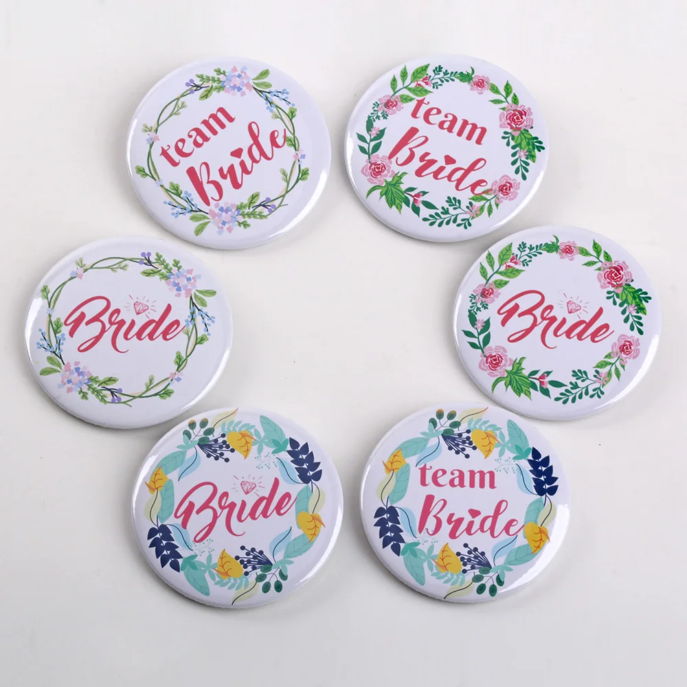 Значок для свадебной вечеринки 6 цветов|Булавки и значки| |