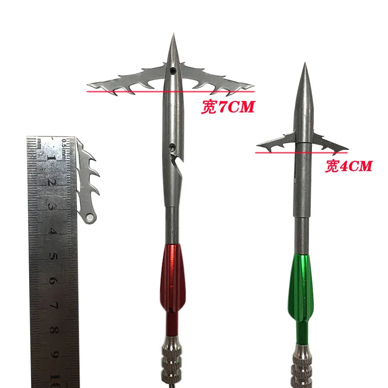 Рыболовные дротики из нержавеющей стали треугольный задний хвост глубоководные