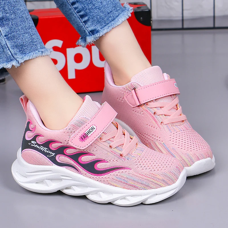 Новинка Детская обувь для мальчиков Кроссовки девочек Спортивная отдыха tenis infantil