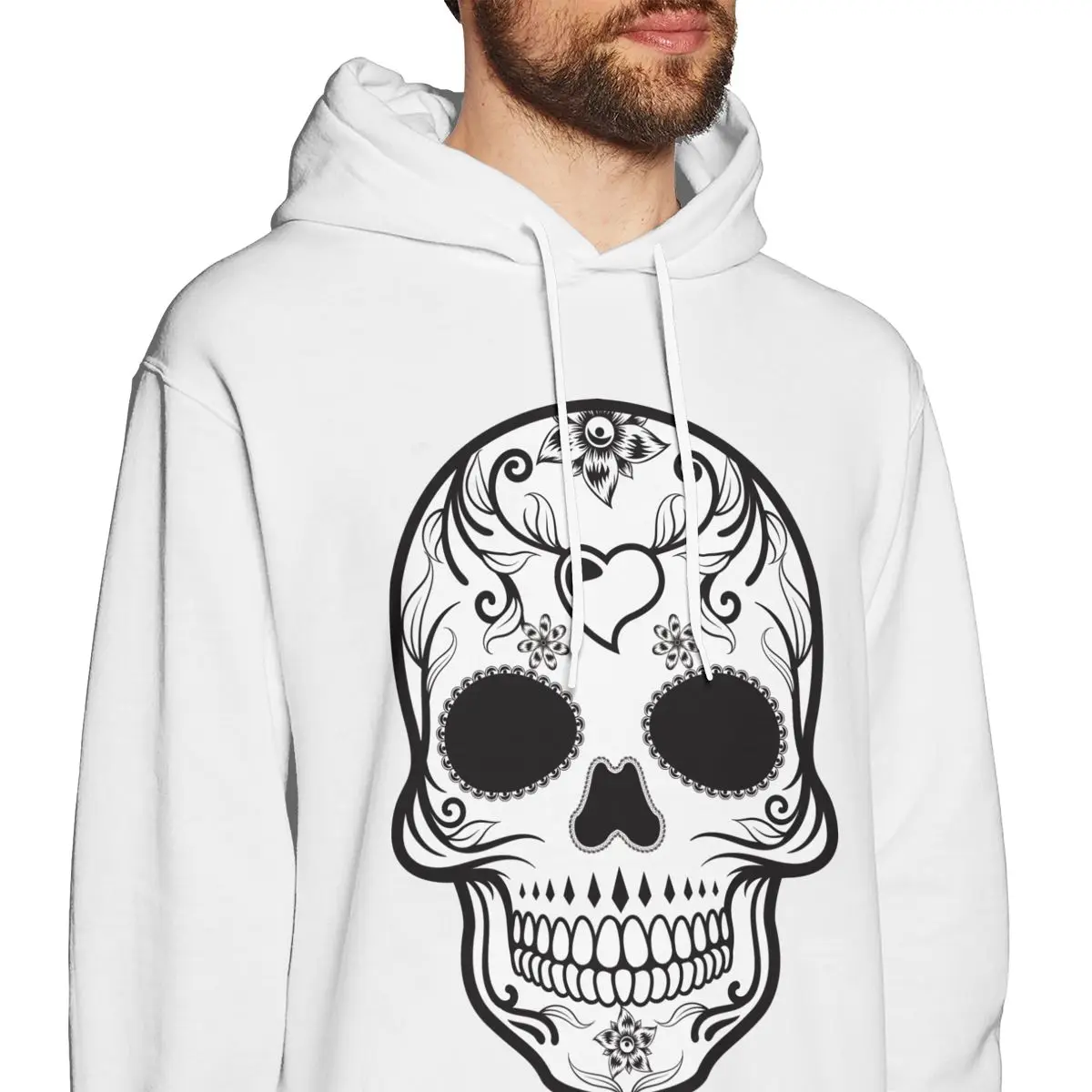 

NOISYDESIGNS 2019 Hot Sale Men Hoodies Mexican Skulls Printing Sweatshirts Boys Students Hip Hop Streetwear Sudadera Hombre