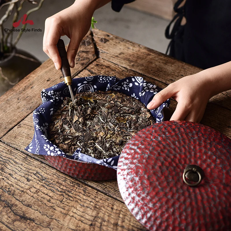 Чайный набор большие керамические чайные кадиды канистры китайские аксессуары