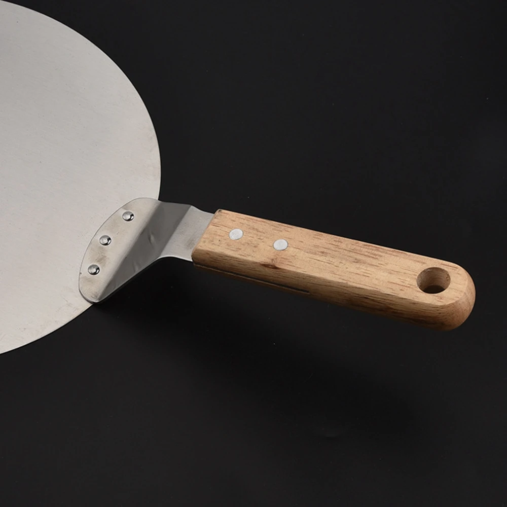 Лопатка для пиццы Серебристая из нержавеющей стали 25 см | Дом и сад