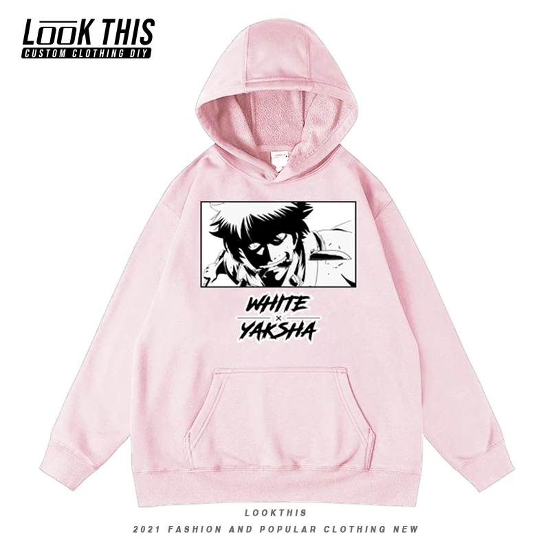 

Уличная Толстовка GINTAMA унисекс, толстовка большого размера с аниме забавным мультяшным рисунком, весенне-осенние мужские толстовки с длинн...