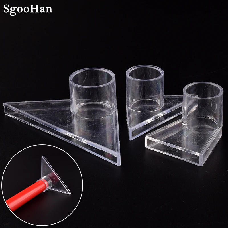 Прозрачный акриловый аквариумный насос с утконосовым сливным патрубком и возвращающим трубопроводом I.D 20~25mm, 1~5 штук.