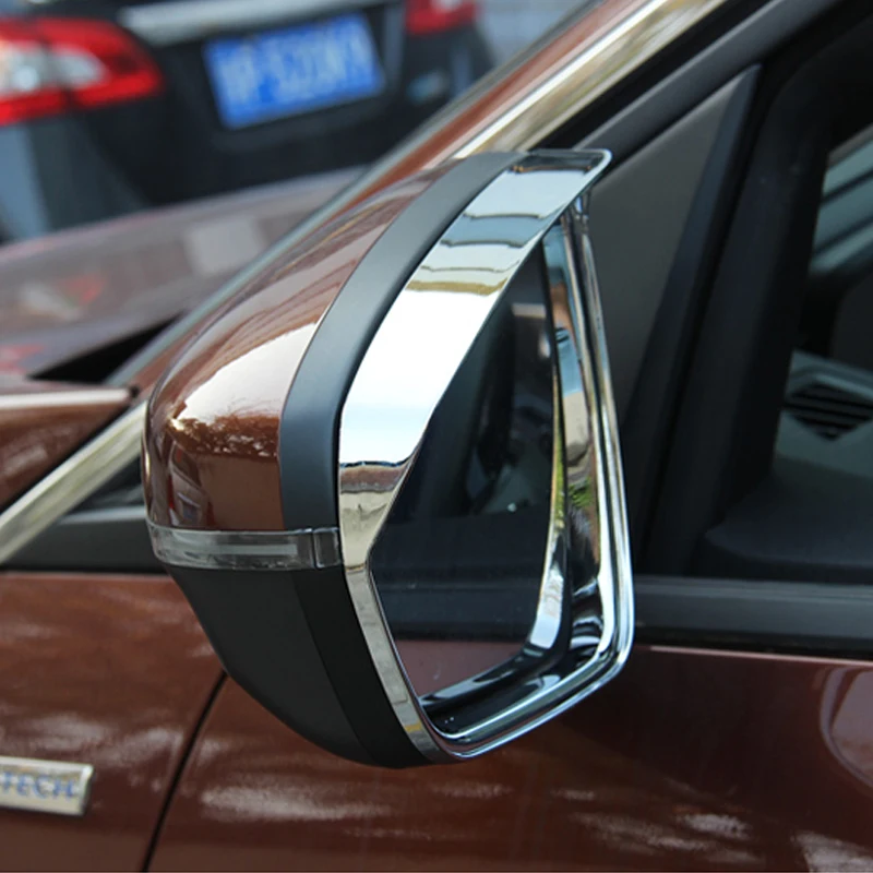Modification 2PCS Rearview Mirror Rain Eyebrow For Peugeot 4008 | Автомобили и мотоциклы