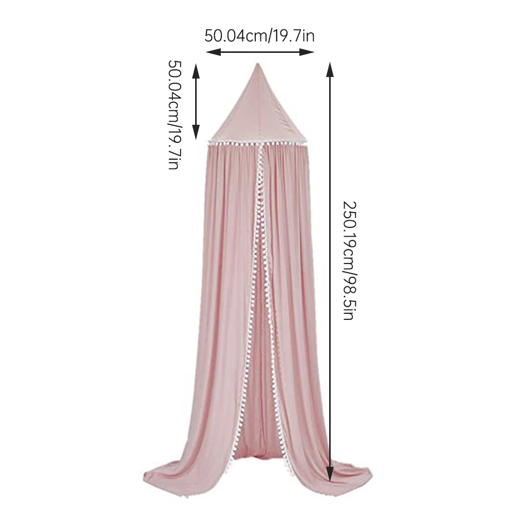 

Nordic Style Princess Lace Elgant Canopy Mosquito Net Kids Baby Bed Room Canopy Mosquito Net Curtain Bedding Dome Tent Insect