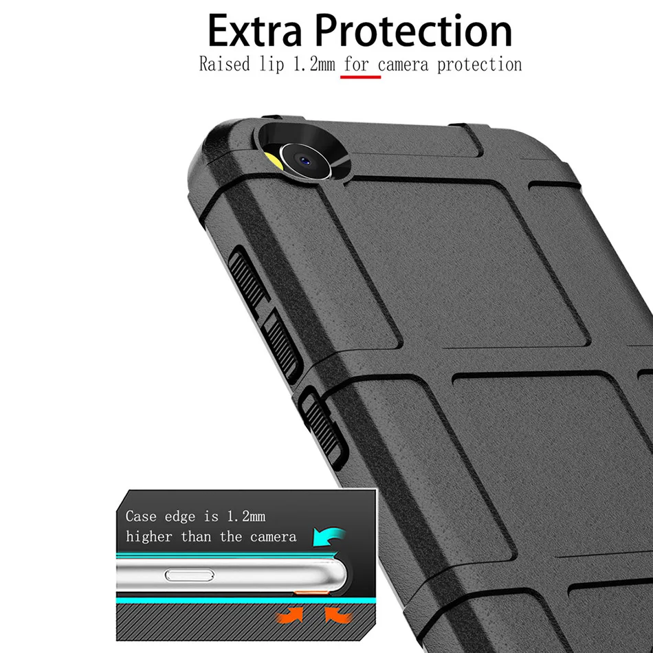 Thouport Armor прочный силиконовый чехол для Xiaomi Redmi Go 5 0 &quotударопрочный сверхпрочный