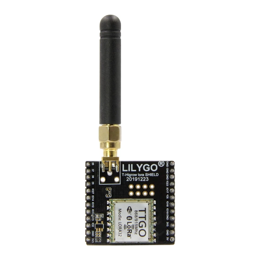 

LILYGO® TTGO T-Higrow LoRa Shield 868Mhz / 915Mhz Function Expansion Board