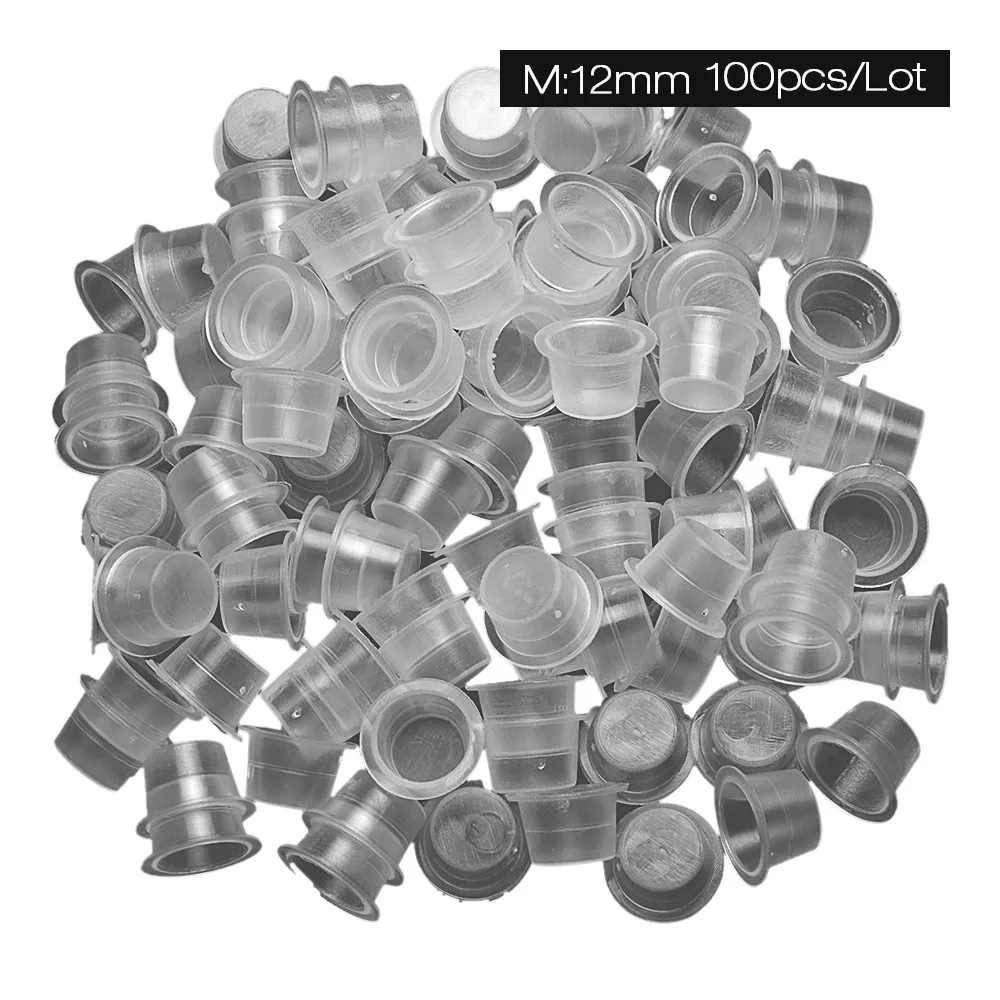 Pigments Cups Caps For Permanent Makeup Tattoo Tools