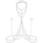 Кольца для сосков с цепочкой для пирсинга тела 14g штанга для сосков пирсинг для тела ювелирные изделия для женщин цепочка для сосков из нержавеющей стали