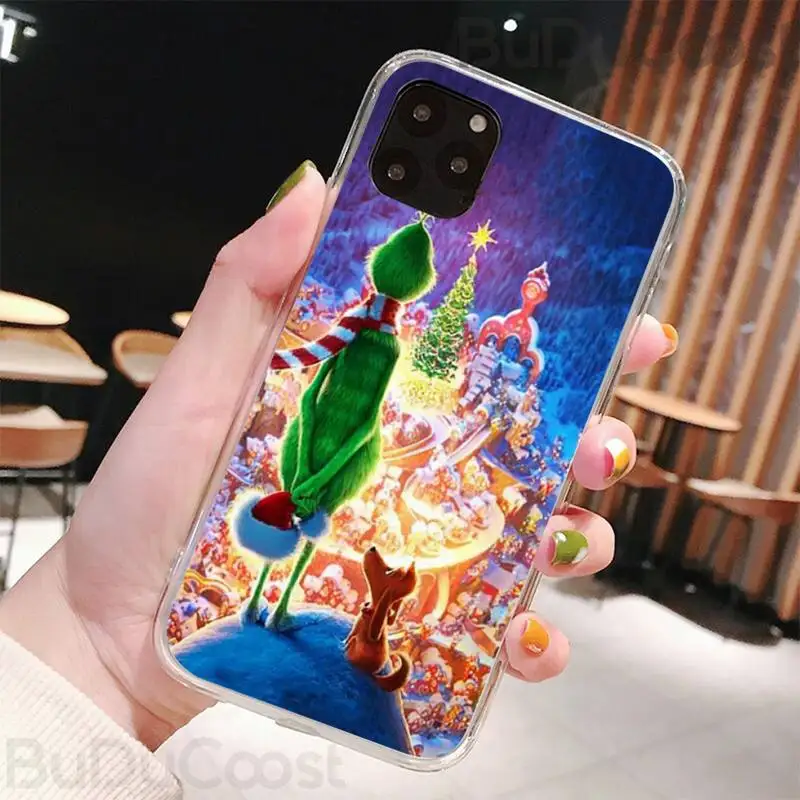 

the Green of Monster Grinch Soft Phone Case Capa For iphone 11 Pro11 Pro Max X 8 7 6 6S Plus 5 5S SE cass