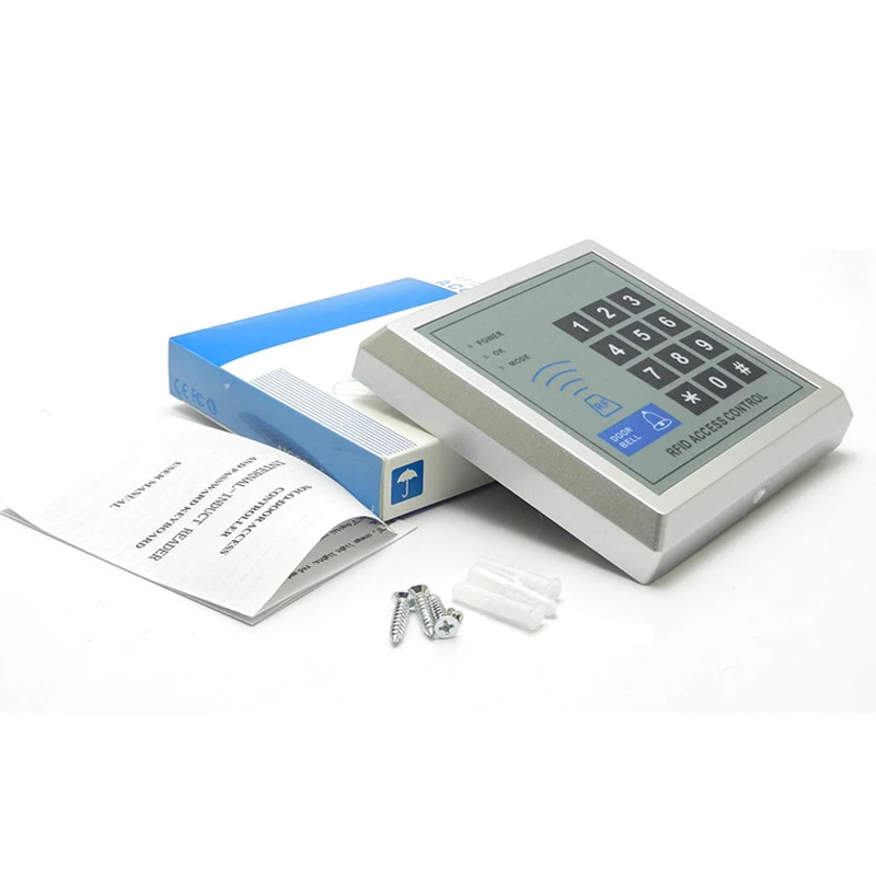 125KHz RFID Smart Card Reader Stand-alone Door Lock Access Control Keypad Board Support 500 Users For Entry Security System |
