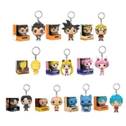 Виниловая экшн-фигурка из аниме, Гоку, Вегета, нарутос, Леви, коллекция карманных брелоков, игрушки для детей, рождественский подарок