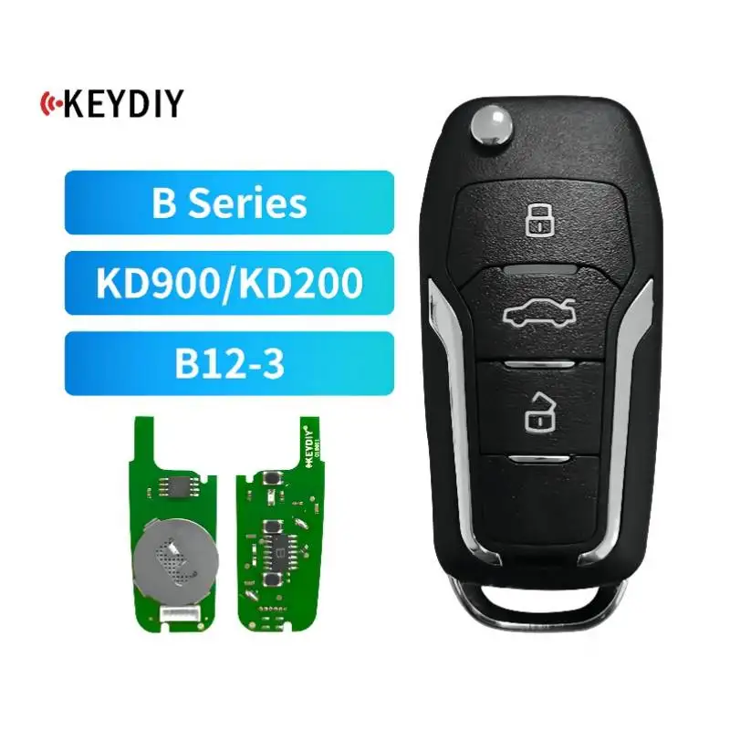

KEYDIY B12-3 KD дистанционный 3 кнопки B Series дистанционный ключ для машины URG200/KD900/KD200