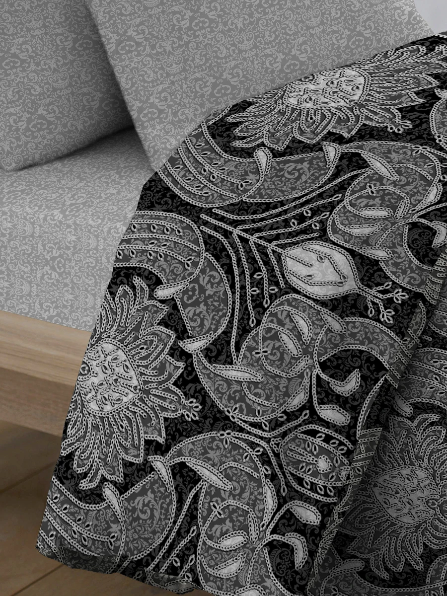 Bedding Set Delicatex 6468-1+6469-1-Hamburg Home Textile Bed sheets linen Cushion Covers Duvet Cover Рillowcase | Дом и сад