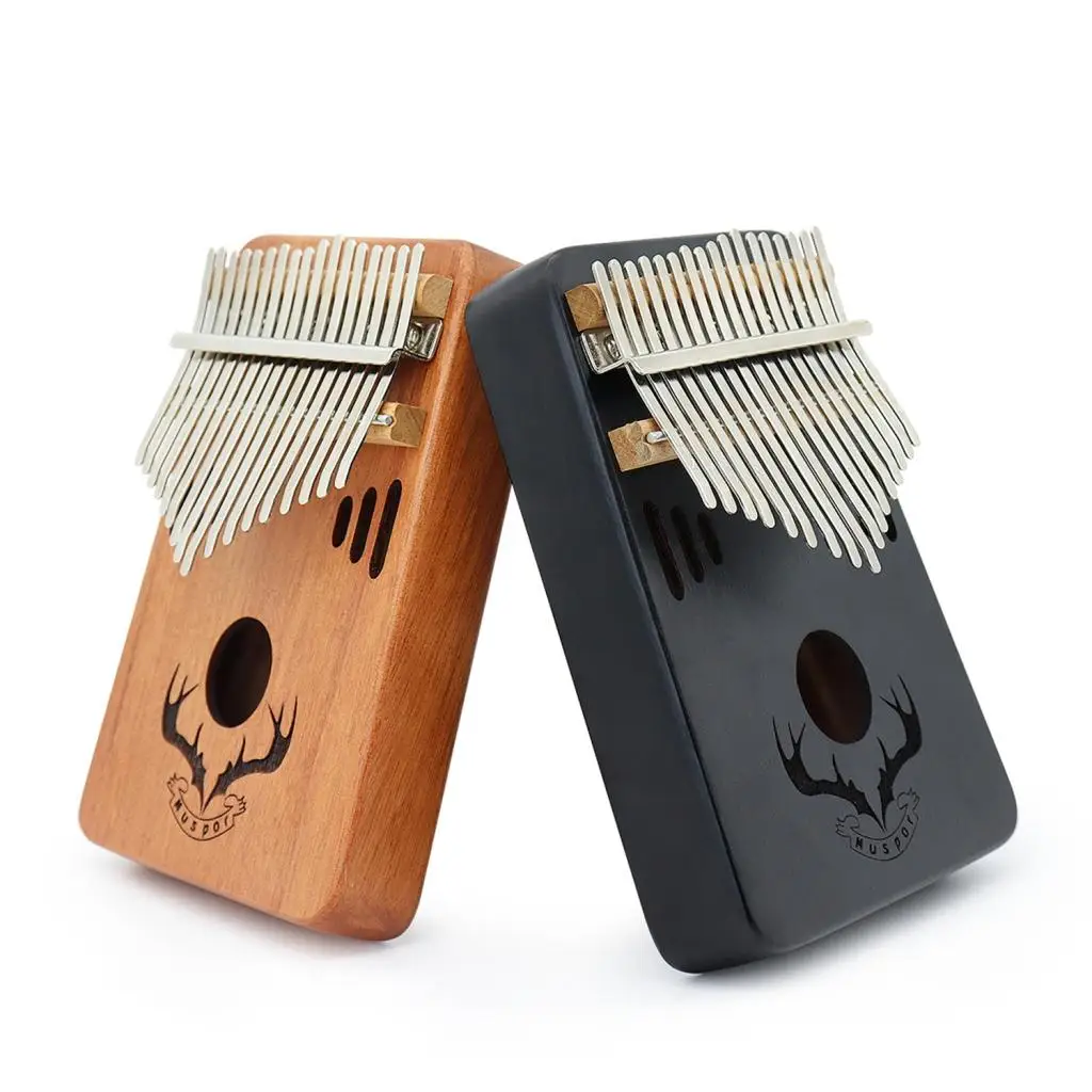 Портативный из красного дерева 17 клавиш калимба Mbira инструмент для фортепиано
