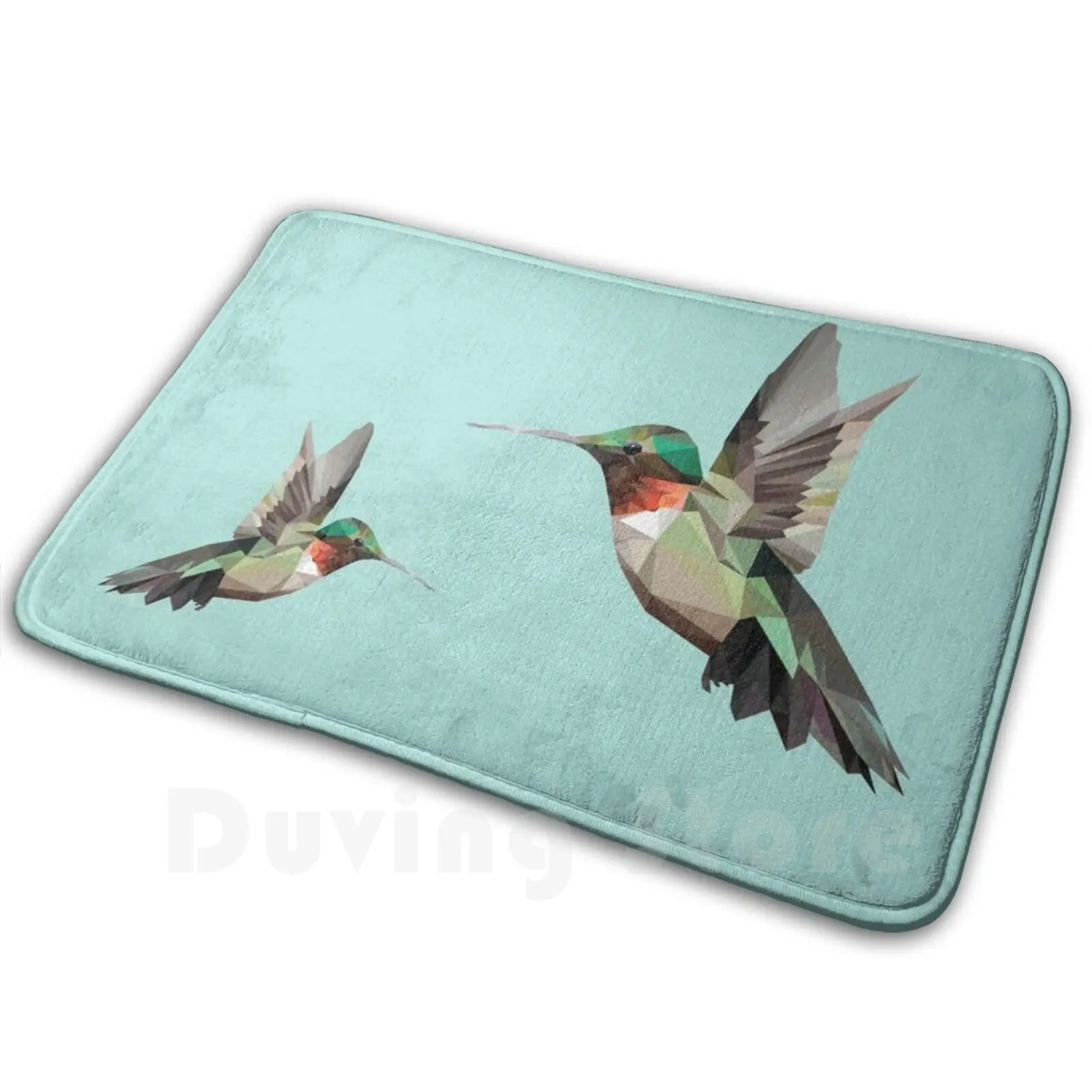 Коврик с геометрическим рисунком Колибри коврик Нескользящие напольные коврики