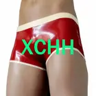 Сексуальное нижнее белье из натурального латекса, мужские короткие штаны ручной работы (без молнии), костюм для косплея kakegurui, боксеры, шорты, трусы