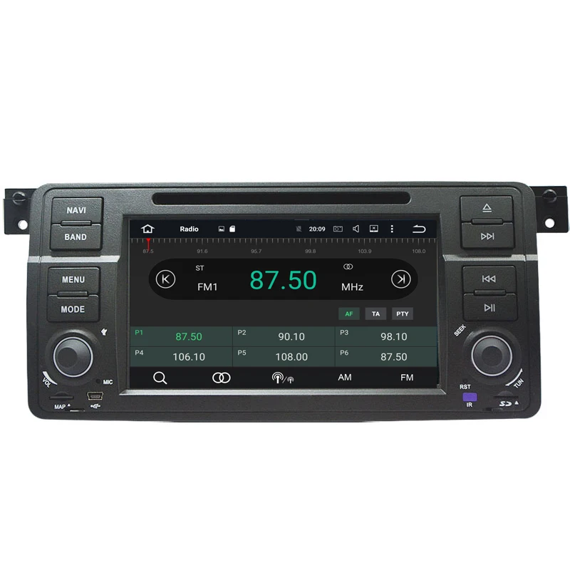Android 10 0 8 ядер octa cor автомобильный dvd плеер gps навигация для BMW E46 M3 X5 Rover 3 серии RAM carplay
