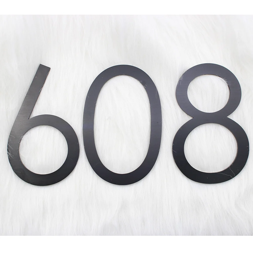 5-дюймовый номер дома для дверей отеля открытый Туалет табличка с именем