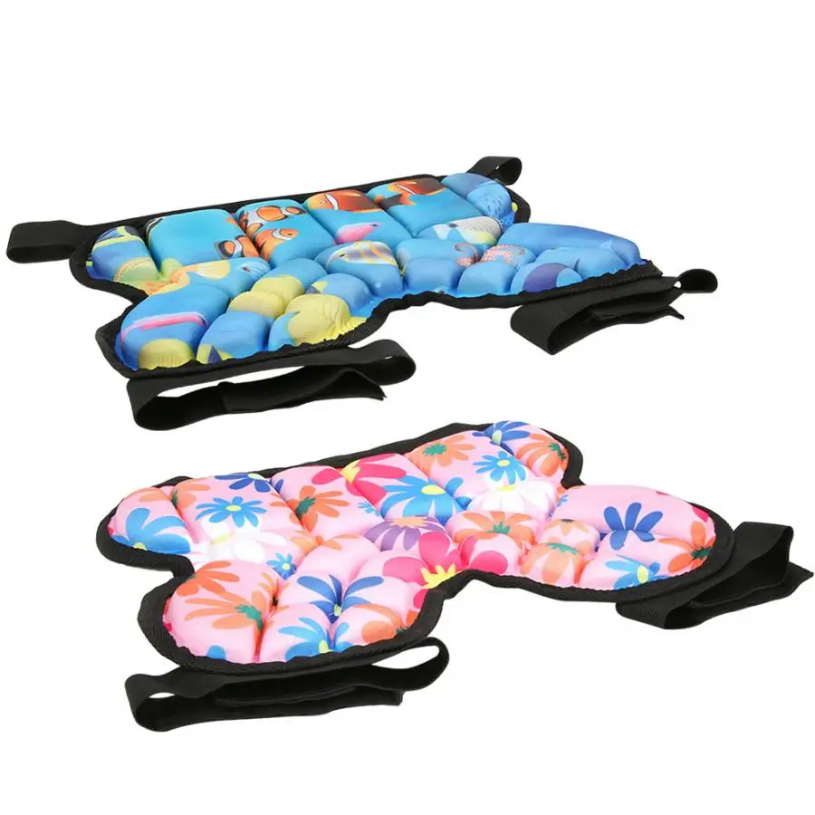 Детские лыжные штаны для катания на лыжах хип хоп защита 3D уплотненная мягкая