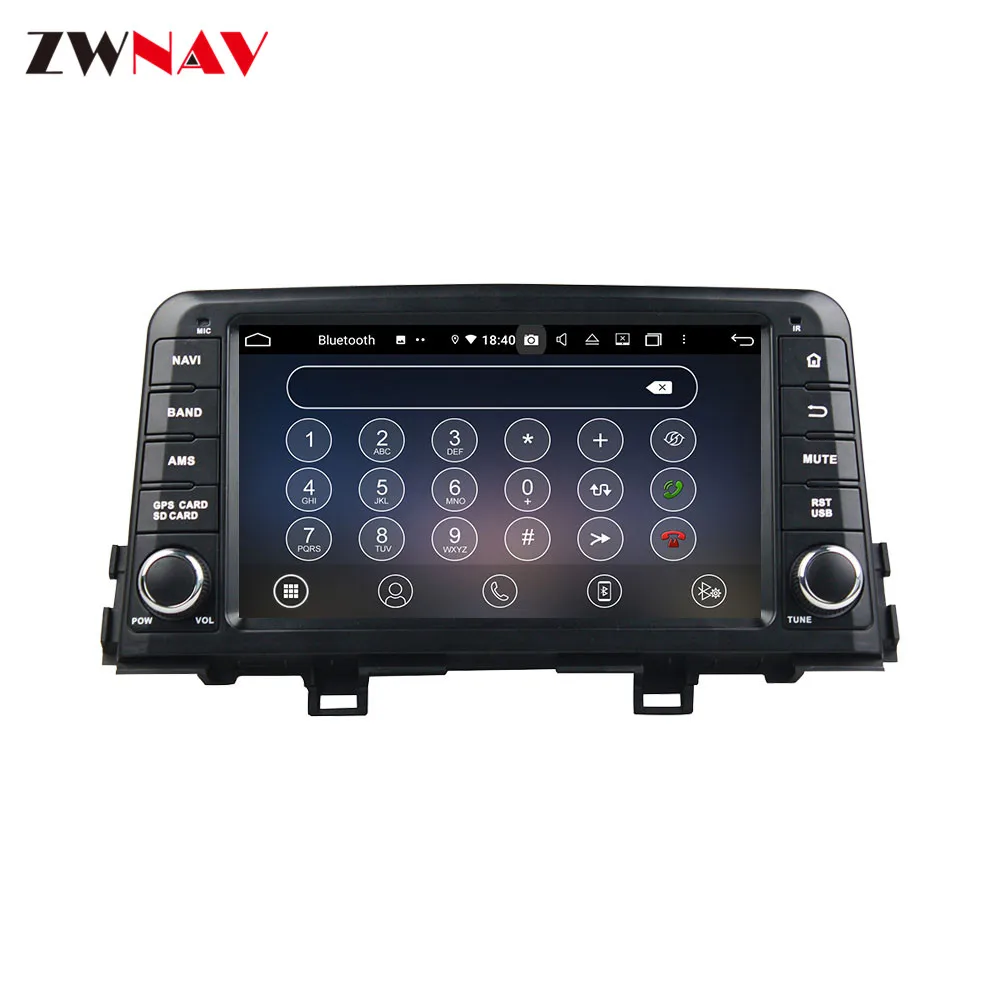 ZWNAV PX6 IPS экран Android 10 0 автомобильный мультимедийный плеер для KIA PICANTO MORNING 2016