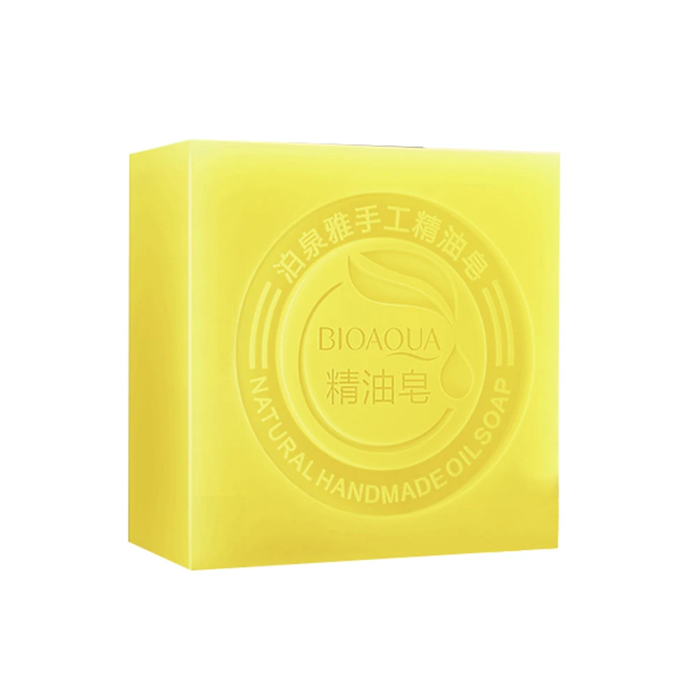 

Cleansing Moisturizing Acne Mite Removal Pimple Pore Treatment Cleaner Soap Exfoliating Handmade Essential Oil Soap