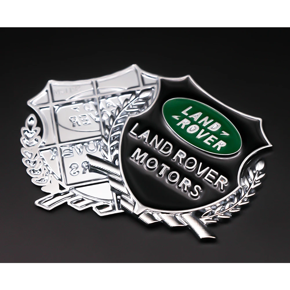 2 шт. металлические 3d-наклейки на боковые двери автомобиля Land Rover Range Sport Discovery 4 Evogue