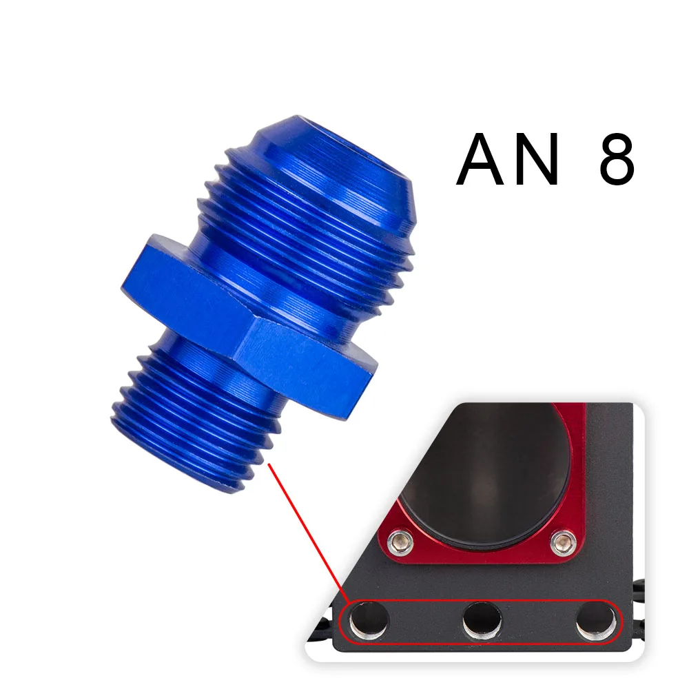 Внешний топливный бак 044 60 мм алюминиевый маслоуловитель из черной заготовки