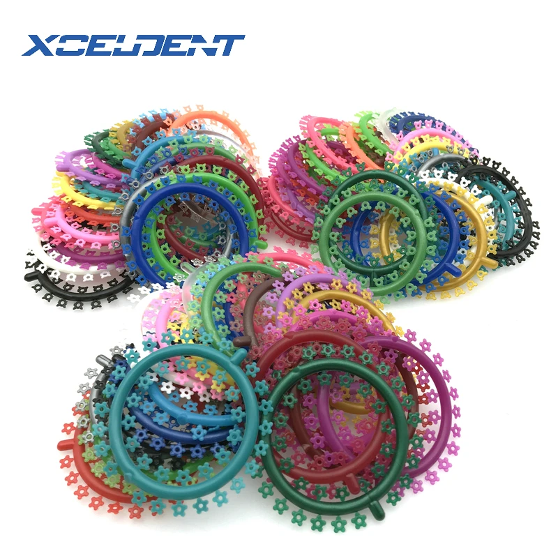 Новинка 1 упаковка Стоматологические Ортодонтические галстуки с рисунком из