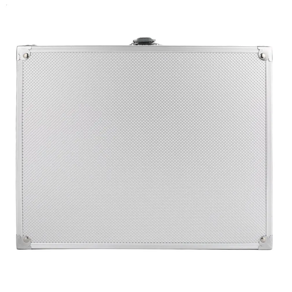 

Silver Aluminium Square Jewelry 12 Grid Slots Watches Display Storage Box Case Watch Display Box Jewelry Organizer