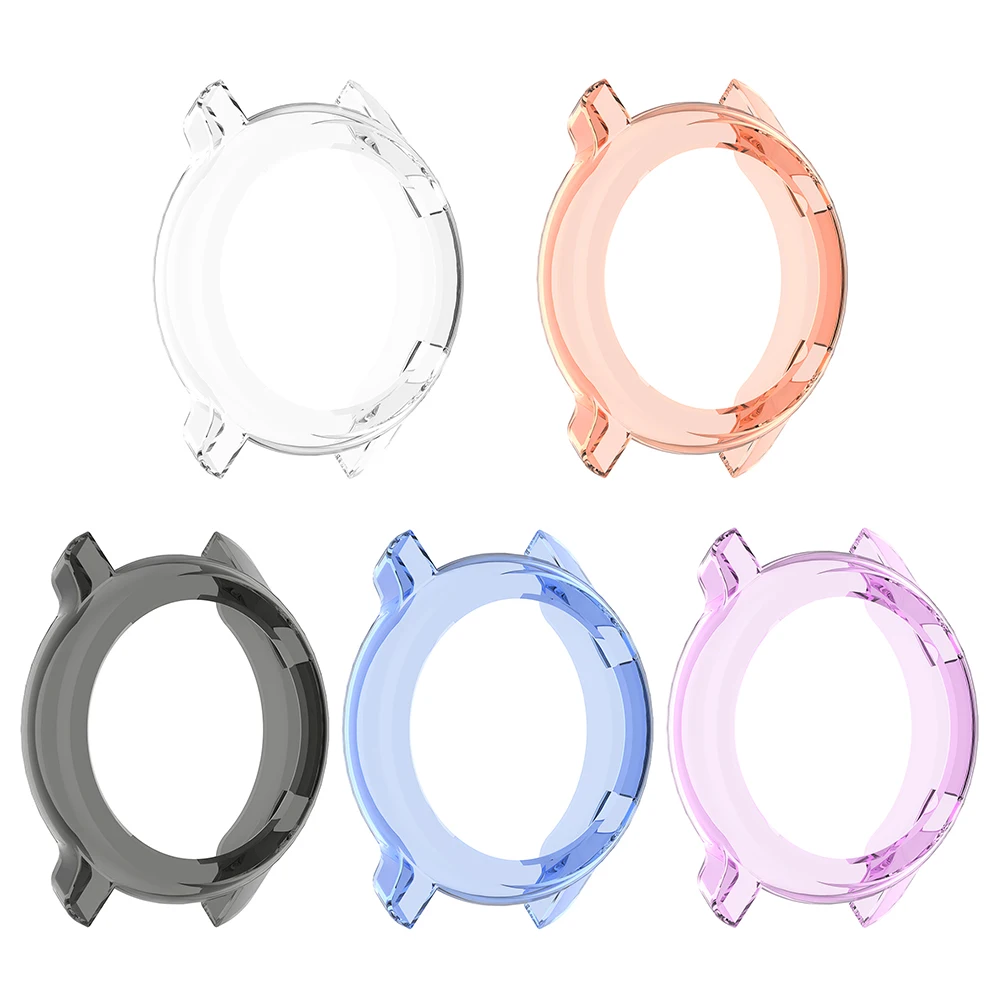 Мягкий чехол из ТПУ с часы Защитный в виде ракушки для Amazfit GTR 47 мм корпус Тонкий