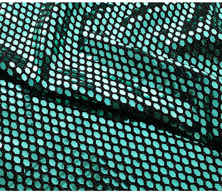 Polyester patch Bling bling diamond Sequin fabric material | Дом и сад