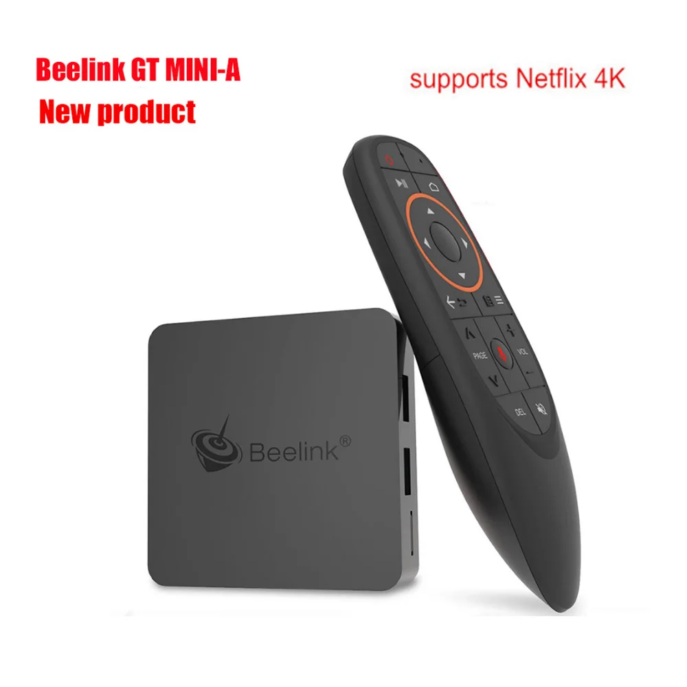 4GB 64GB GT1 Mini A Мини ТВ-приставка Beelink GT1 Android 8,1 Голосовое управление Amlogic S905X2 ТВ-приставка 4 Гб DDR4 32 Гб 64 Гб BT4.0 двойной Wifi HDMI2.0 4K приставка - Цвет: 4GB 64GB GT1 Mini A