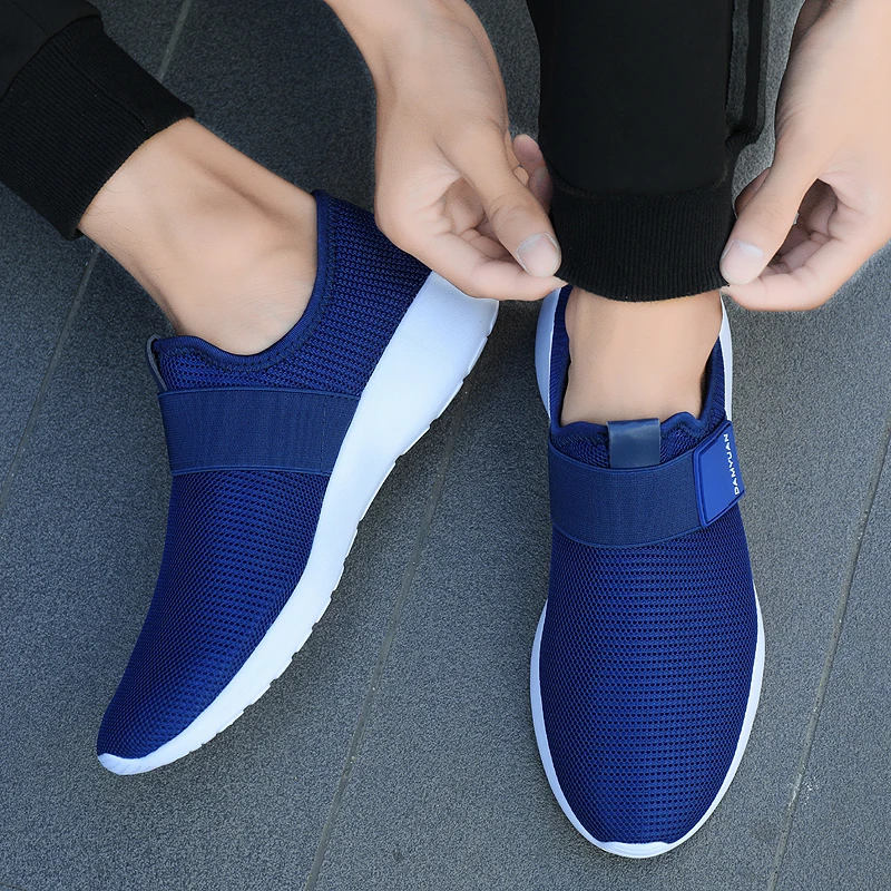 

Damyuan USPS 2020 Men Breathable Sneakers Spring Lightweight Zapatillas Hombre Casual Non-slip Running Shoes Shoes Size 39-46