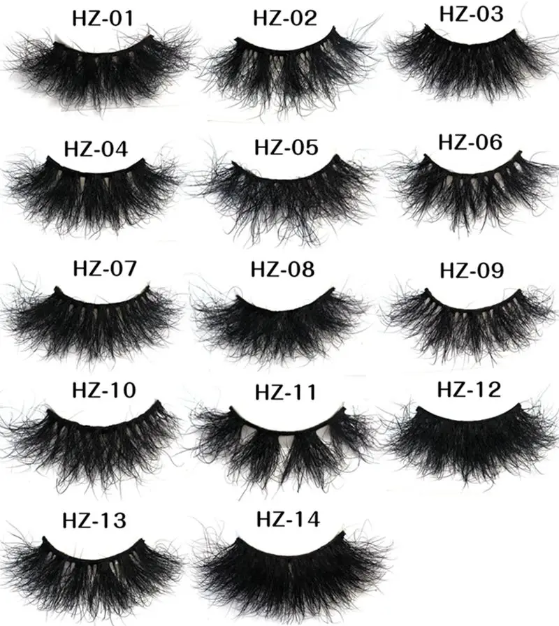 1 пара норковых ресниц 25 мм ресницы пушистые 3d норковые макияж Драматические