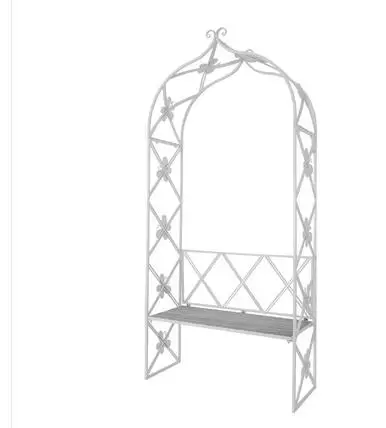 Железная белая бабочка в стиле ретро декоративные цветы американском свод сада с
