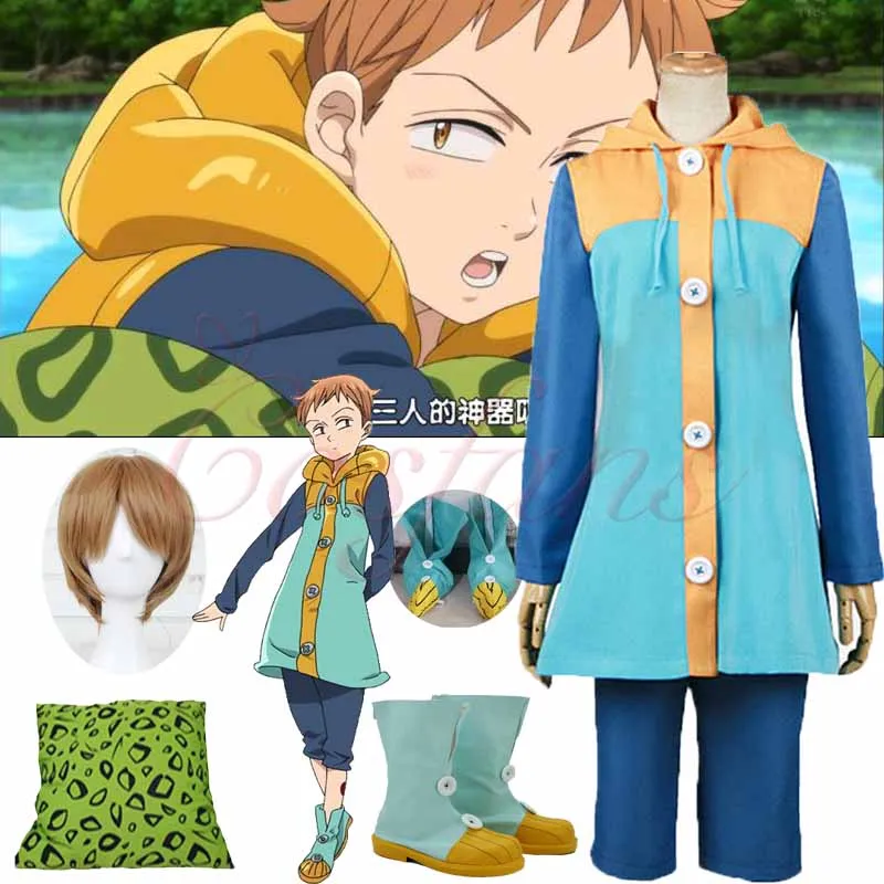 2021 Sin of Sloth Harlequin king The Seven Deadly Sins Nanatsu No Taizai  Cosplay Costumes Wig for men&women Custom made any size|Anime Costumes| -  AliExpress