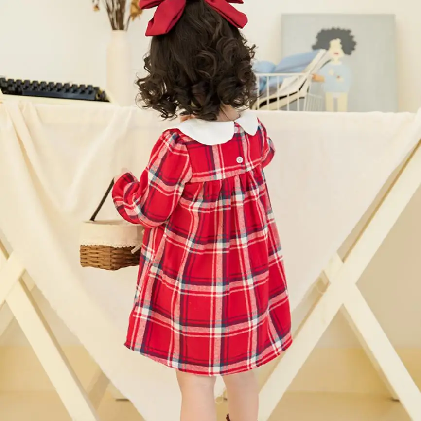 Платье для малышей одежда платья девочек коллекция 2019 года сезон осень-зима