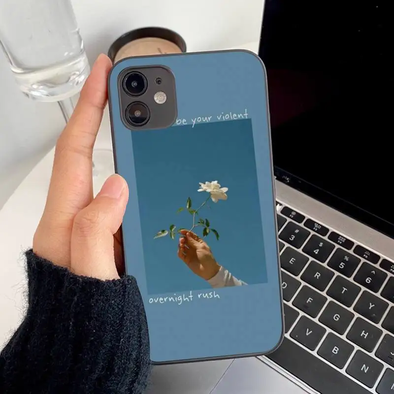 

Lock Screen Aesthetic Phone Case for iPhone 8 7 6S Plus X 5S SE 2020 XR 11 12 mini pro XS MAX