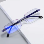 Очки для близорукости с защитой от синего света, деловые оптические очки с отделкой, степень-1,0-1,5-2,0-2,5-3,0-3,5-4,0
