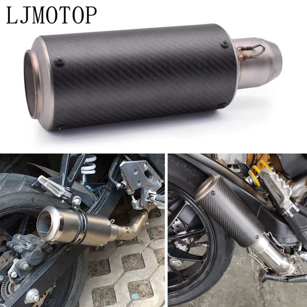 Мотоцикл SC выхлопной escape Модифицированная выхлопная система дБ убийца для YAMAHA mt07