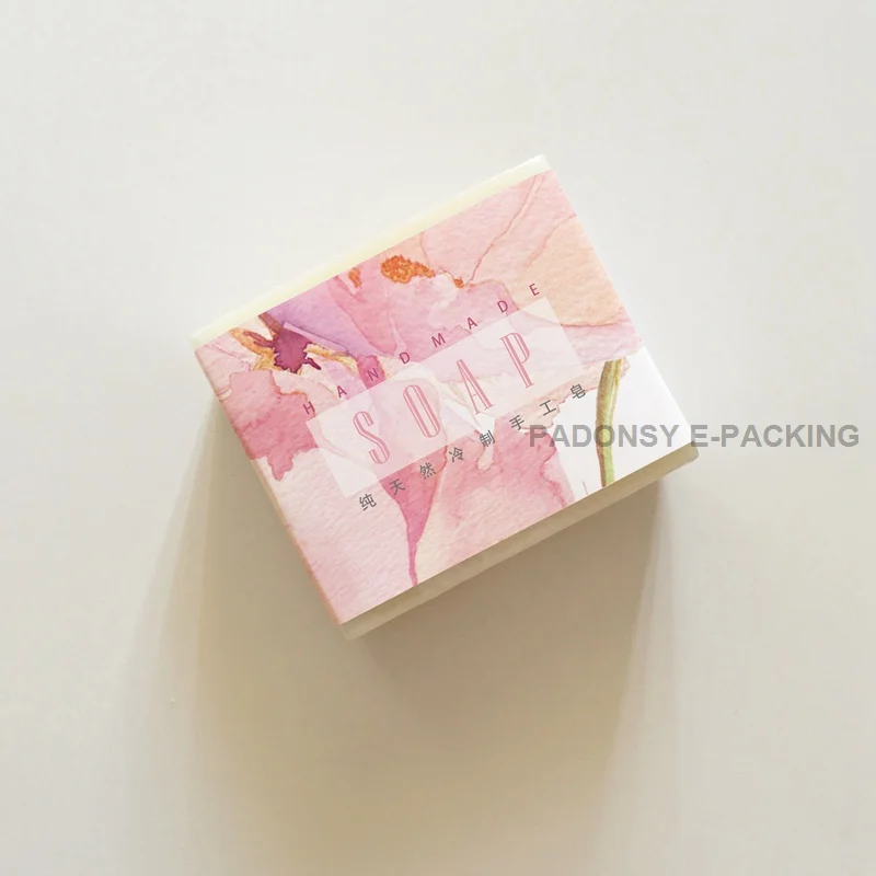 Упаковочная бумага для мыла с принтом в виде розовых цветов|Наборы мыловарения| |