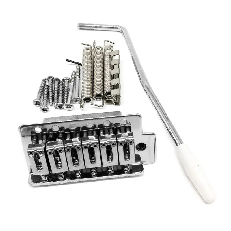 

6 струн, седло для моста гитары, зажим для электрогитары, стандартный набор мостов Tremolo, аксессуары для музыкальных инструментов