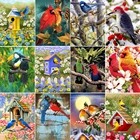 Алмазная 5D мозаика сделай сам, Марсель, круглые алмазы, птица, стразы, искусство, животное, алмазная живопись, мультфильм, вышивка крестиком, украшение для дома