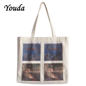 Youda новые модные женские сумки на плечо Классический Простой стиль женская сумка для покупок повседневная женская сумка-тоут элегантная женская сумка