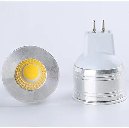 Светодиодная лампа GU10 COB mini MR16 MR11 3w 35 мм с регулируемой яркостью 2700 k теплый белый